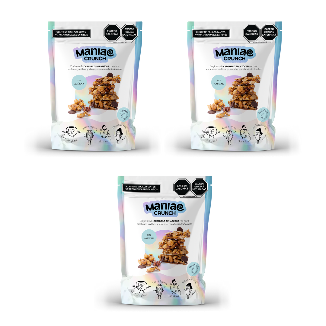 3 Pack Maniac Crunch