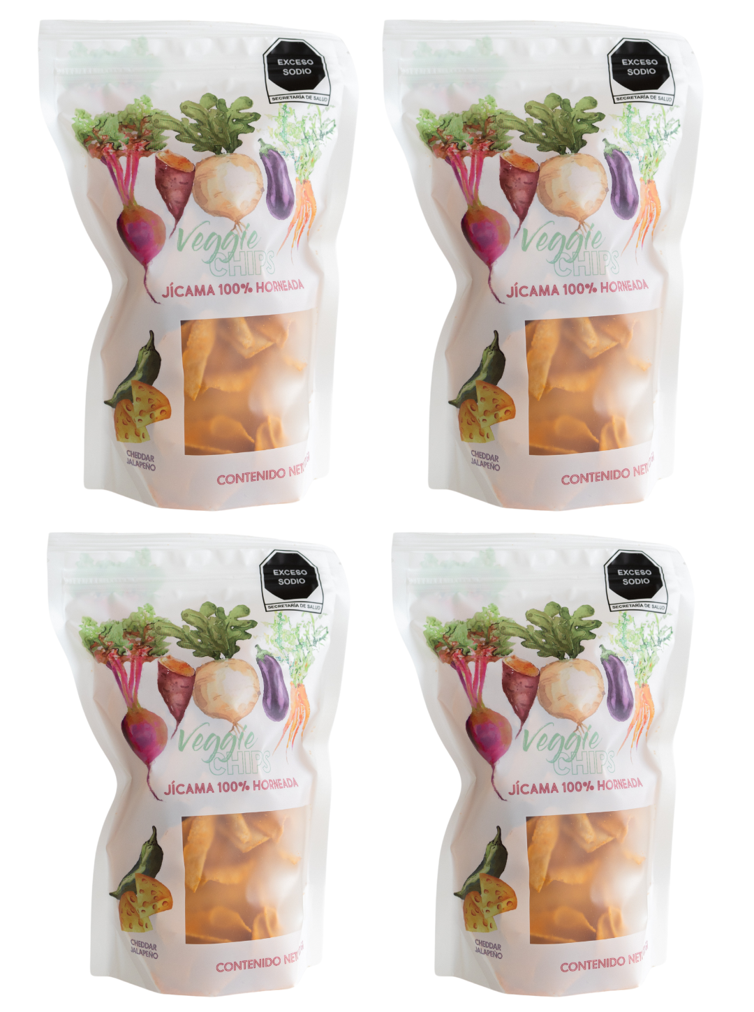 4 Pack Cheddar Jalapeño
