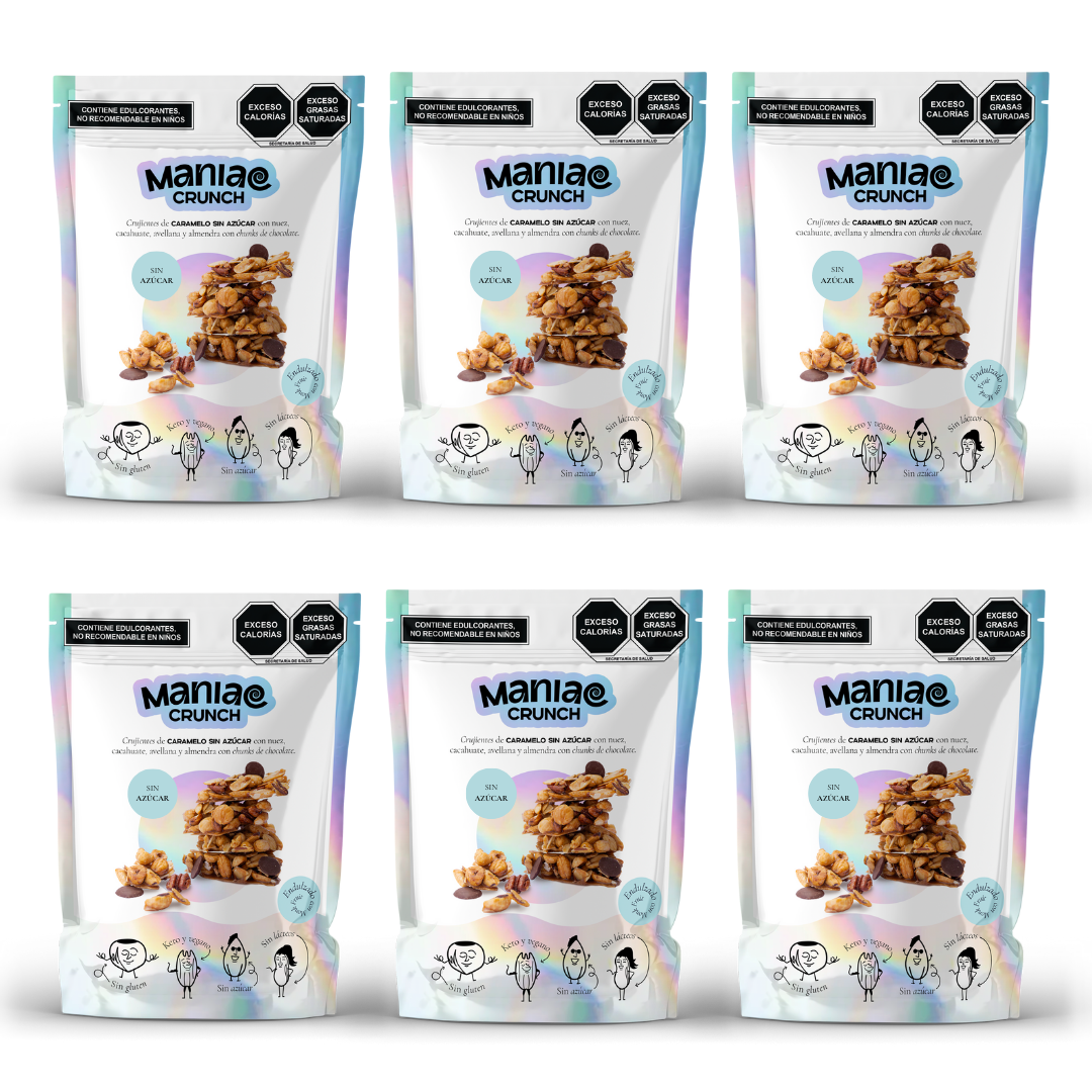 6 Pack Maniac Crunch