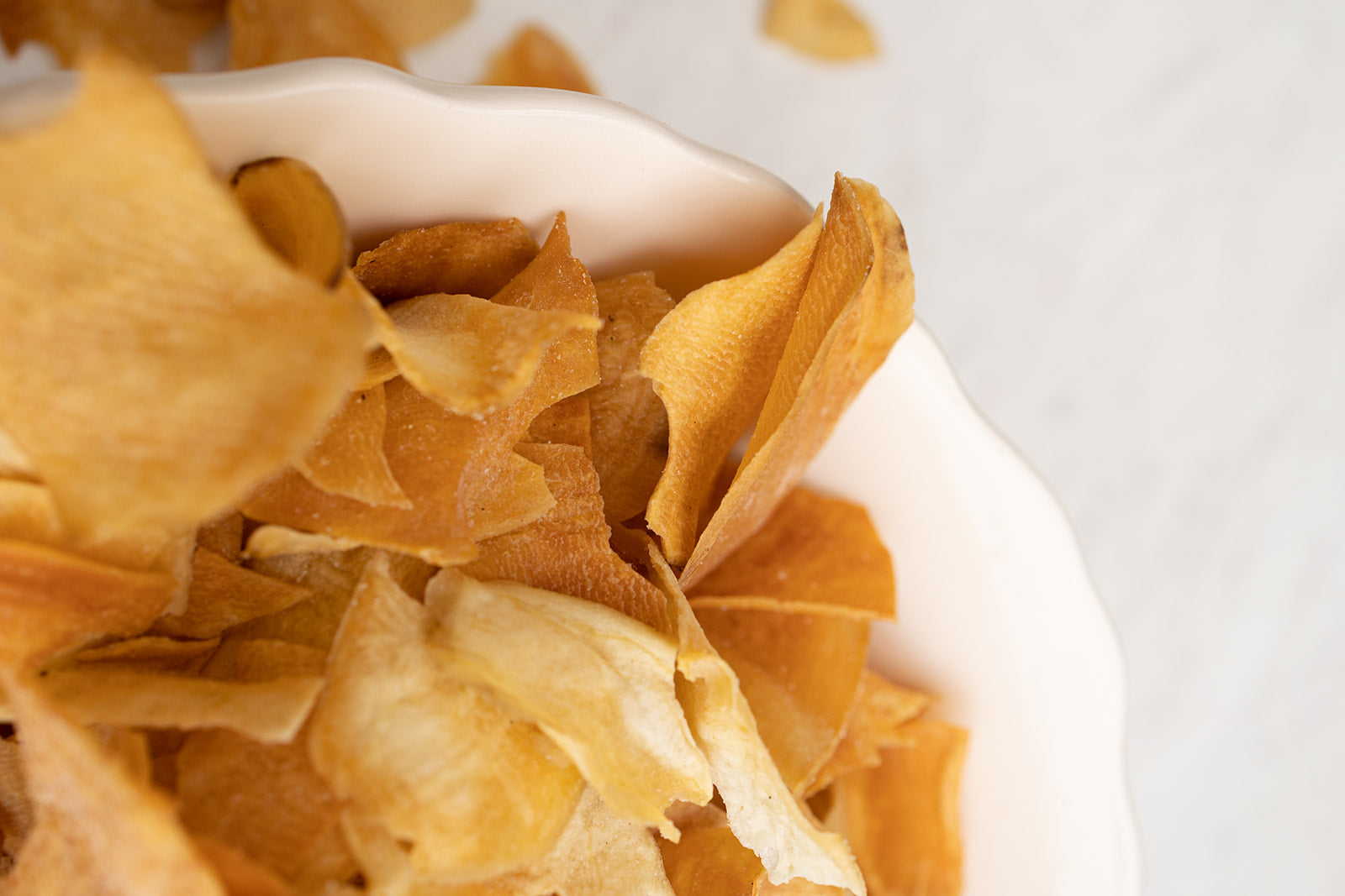 Jicama Veggie Chips: Limón y Sal