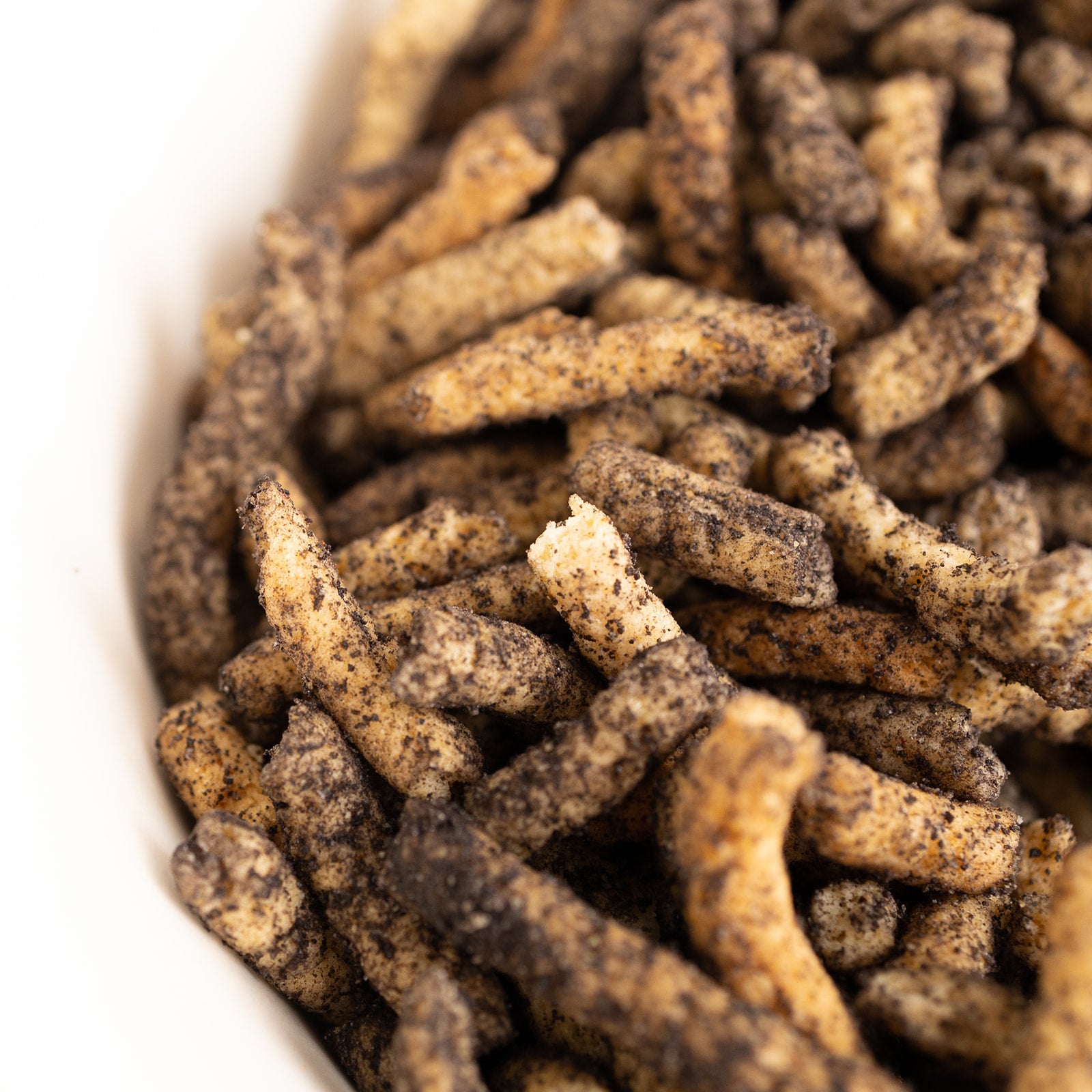 Churritos de Amaranto Salsas Negras