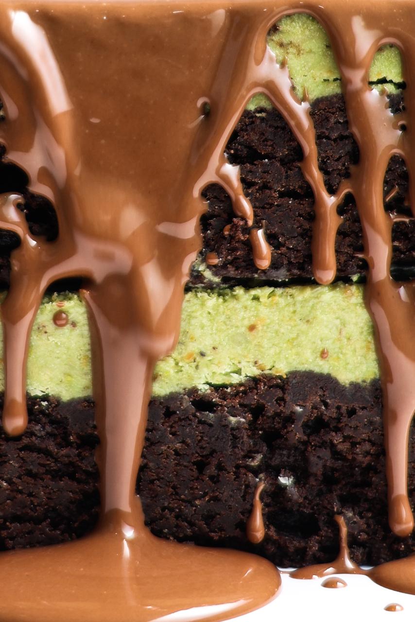 Dubai Brownie con Chocolate de Leche