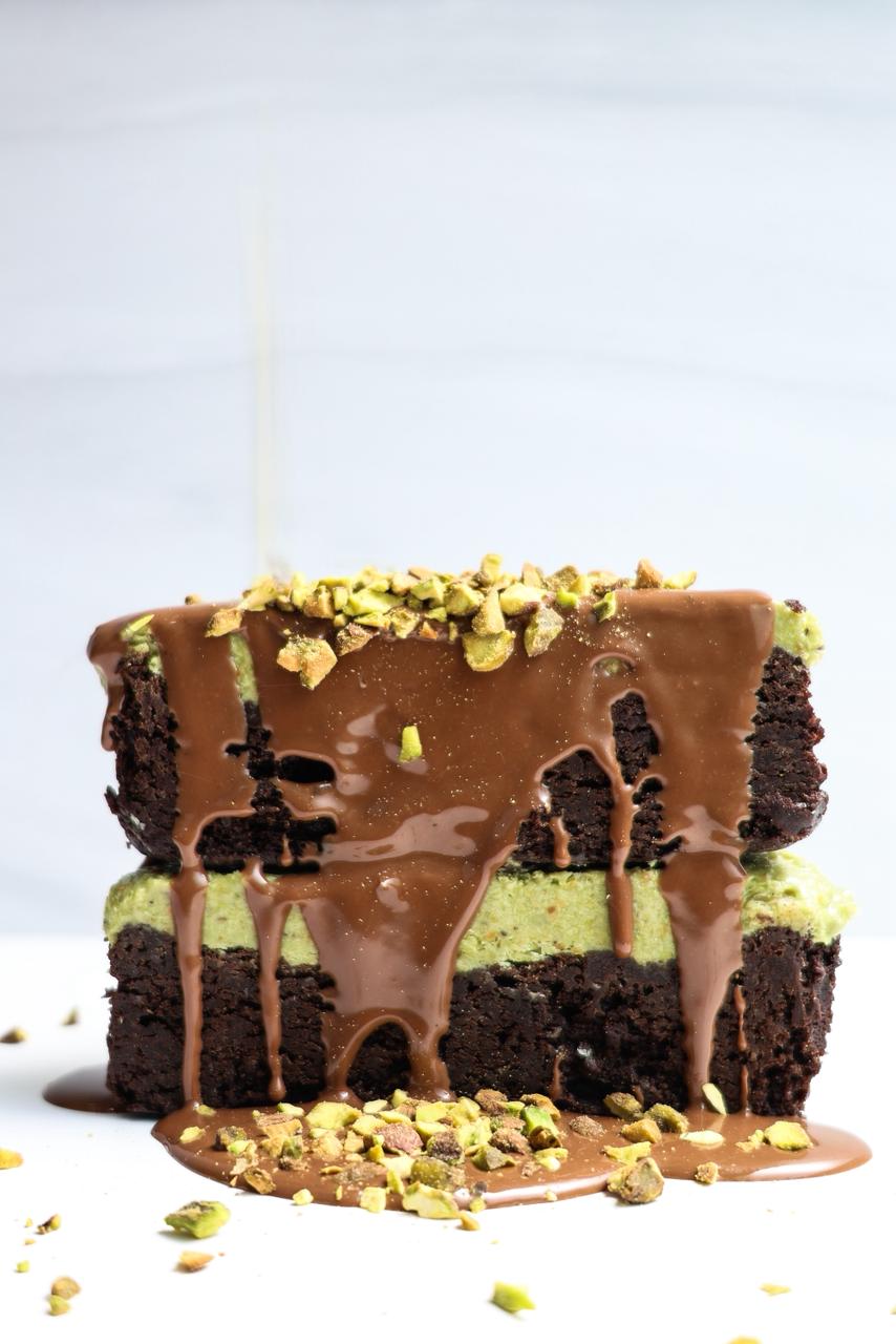 Dubai Brownie con Chocolate de Leche